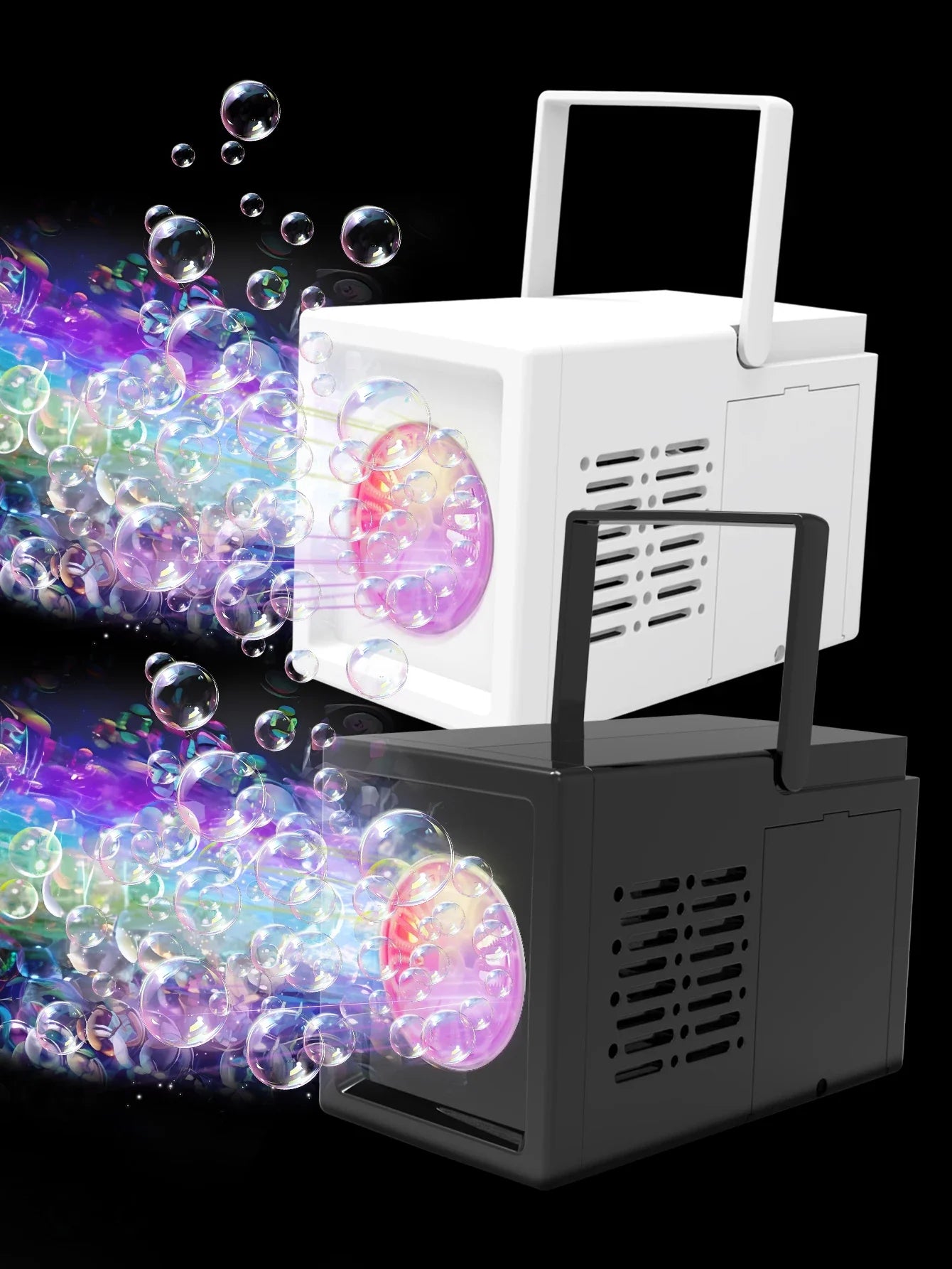 BubbleBlaze Pro såpeboblemaskin med 10 dyser for arrangementer