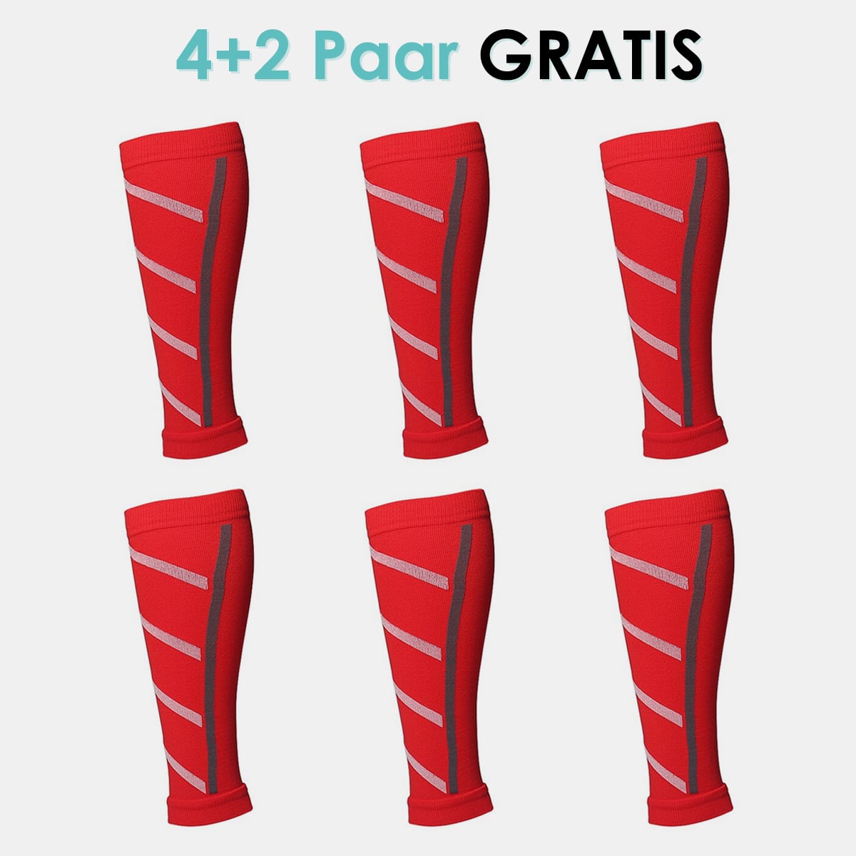 "CalfZone Wadenkompressionssocken für Komfort, Unterstützung; schwarz, atmungsaktiv, für Sport und Alltag."