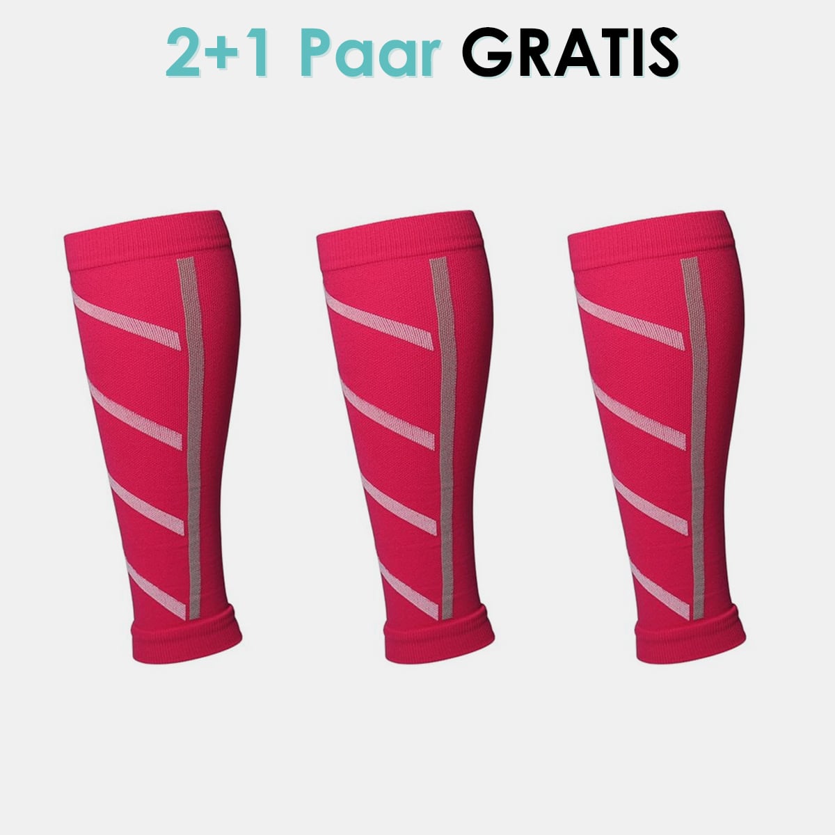 "CalfZone Wadenkompressionssocken für Komfort, Unterstützung; schwarz, atmungsaktiv, für Sport und Alltag."