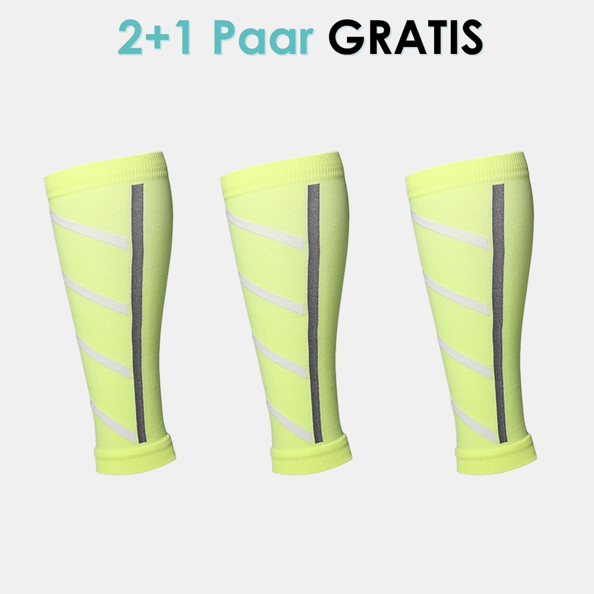 "CalfZone Wadenkompressionssocken für Komfort, Unterstützung; schwarz, atmungsaktiv, für Sport und Alltag."