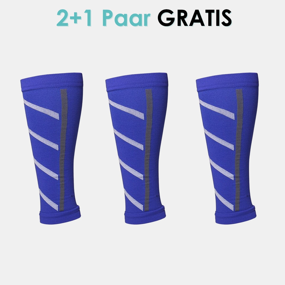 "CalfZone Wadenkompressionssocken für Komfort, Unterstützung; schwarz, atmungsaktiv, für Sport und Alltag."