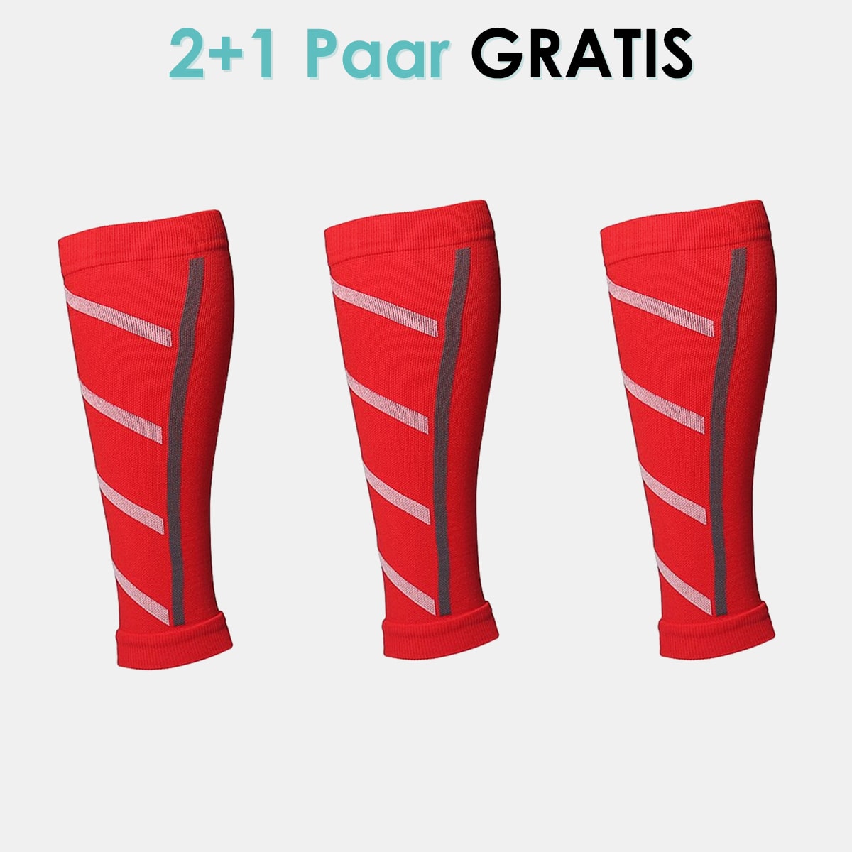 "CalfZone Wadenkompressionssocken für Komfort, Unterstützung; schwarz, atmungsaktiv, für Sport und Alltag."