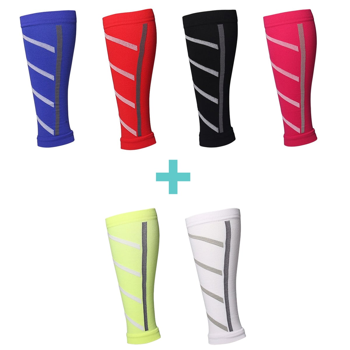 "CalfZone Wadenkompressionssocken für Komfort, Unterstützung; schwarz, atmungsaktiv, für Sport und Alltag."