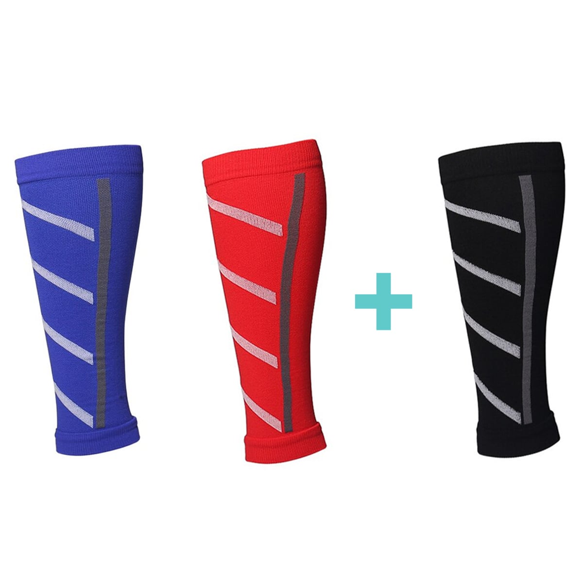 "CalfZone Wadenkompressionssocken für Komfort, Unterstützung; schwarz, atmungsaktiv, für Sport und Alltag."