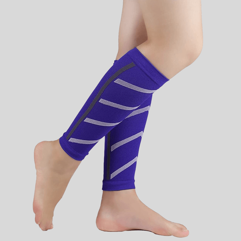 "CalfZone Wadenkompressionssocken für Komfort, Unterstützung; schwarz, atmungsaktiv, für Sport und Alltag."