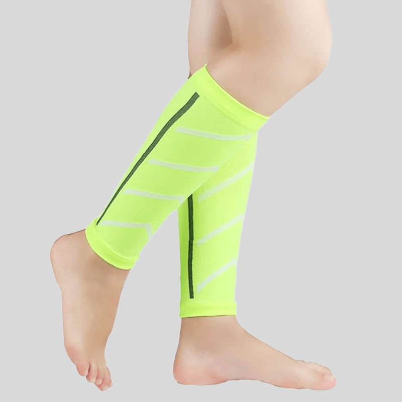 "CalfZone Wadenkompressionssocken für Komfort, Unterstützung; schwarz, atmungsaktiv, für Sport und Alltag."