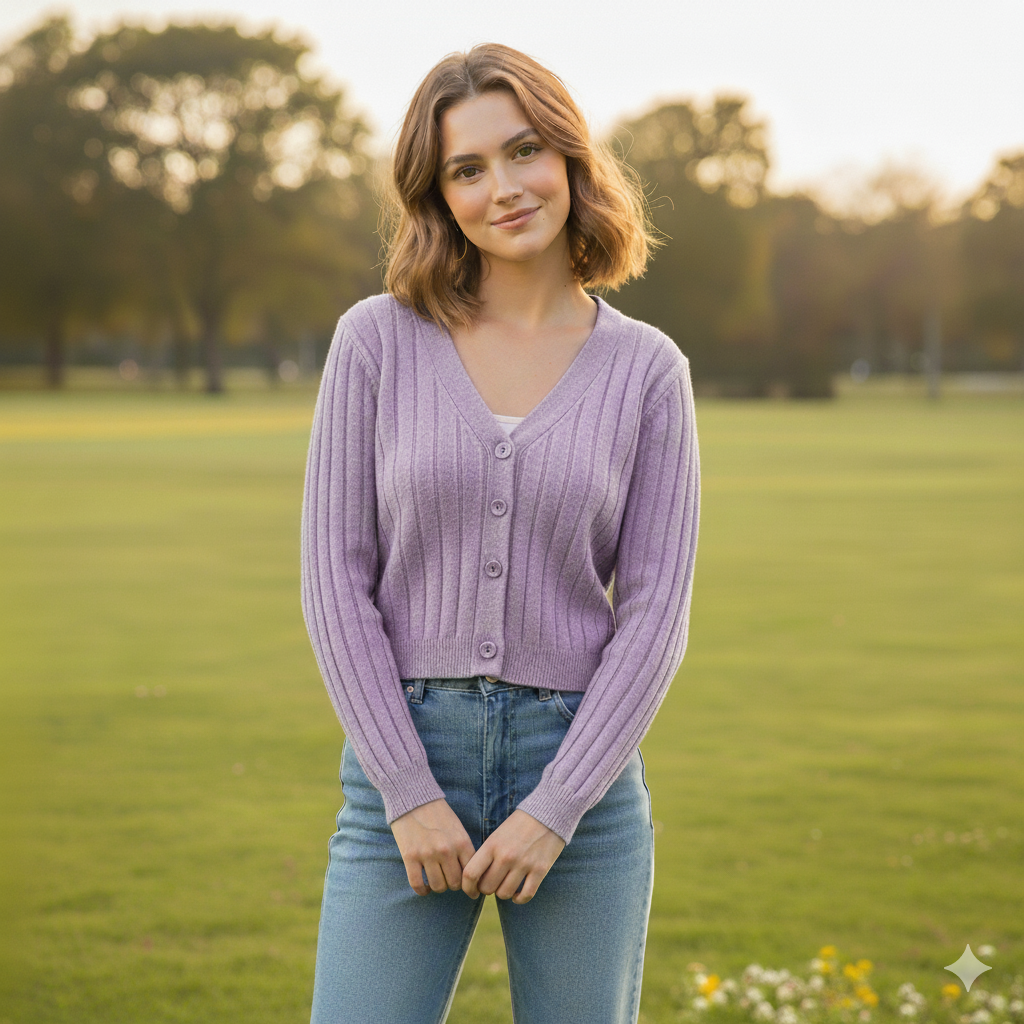 "Damen Kabelstrickpullover mit V-Ausschnitt, elegantes Design, kabelgestrickte Struktur, vielseitig und komfortabel."