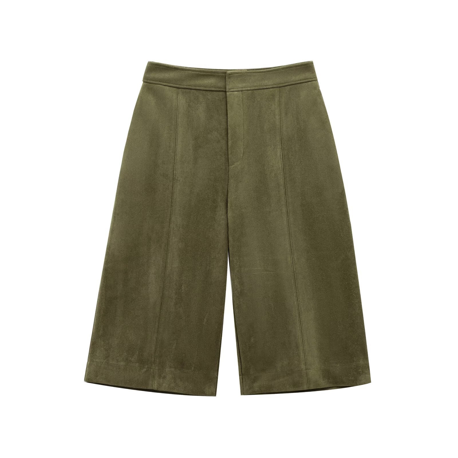 "Damen oversized Wildleder Utility Jacke mit Taschen, moderne Silhouette, vielseitig und elegant für jeden Anlass"