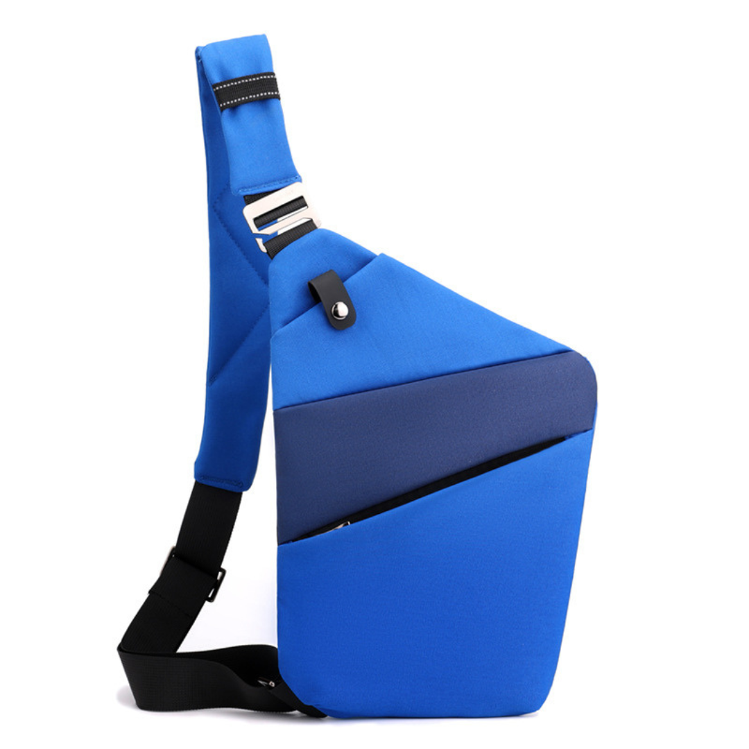 "Elegante schwarze Anti Diebstahl Umhängetasche für Damen, kompakt mit verstellbarem Riemen und versteckten Fächern."