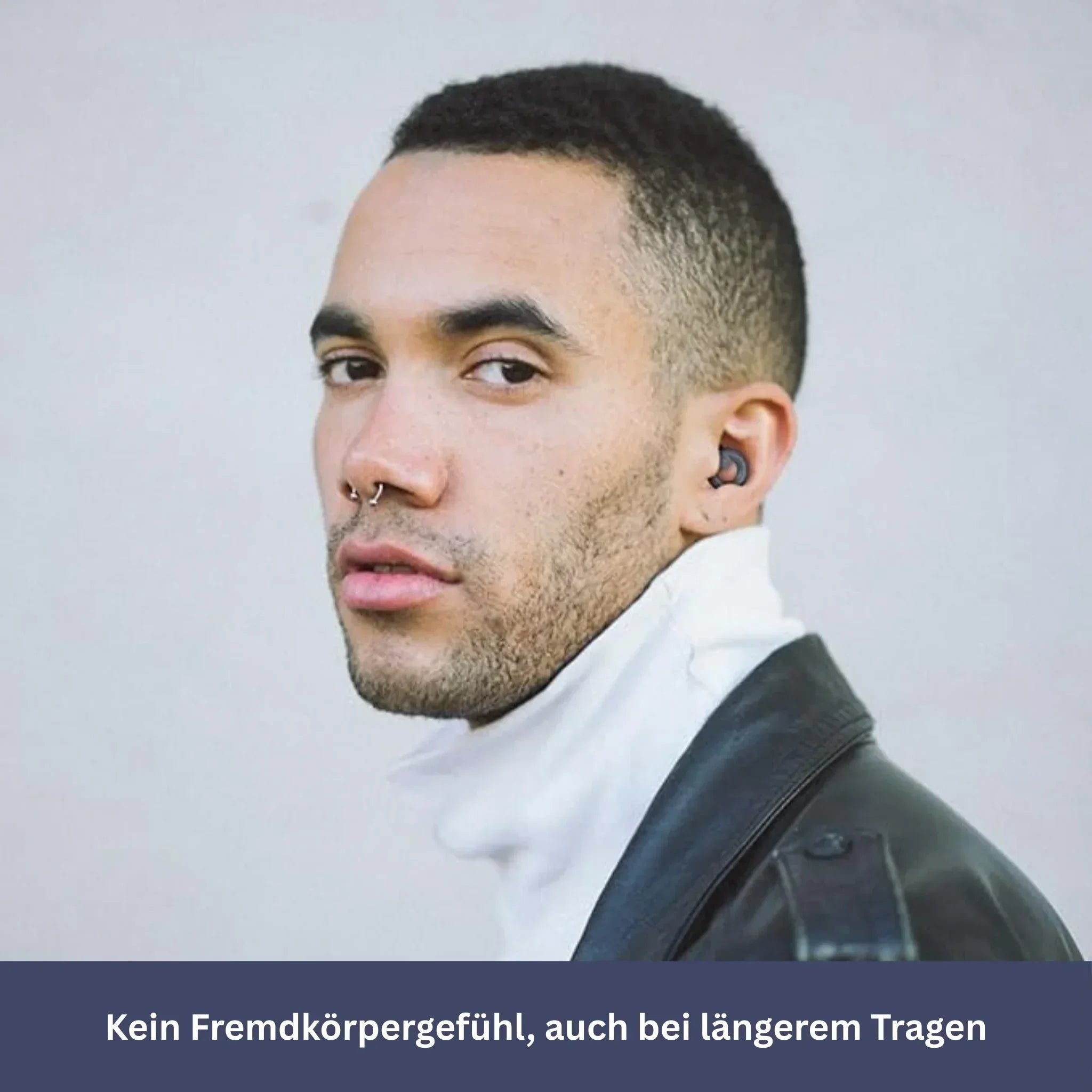 Eleganter SilentRing Pro mit diskreter Lärmreduzierung, modernes Design in verschiedenen Farben, ideal für täglichen Komfort.