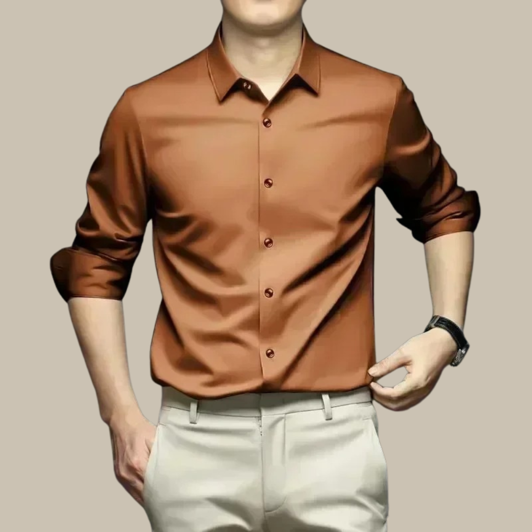 Silkeskjorte for menn