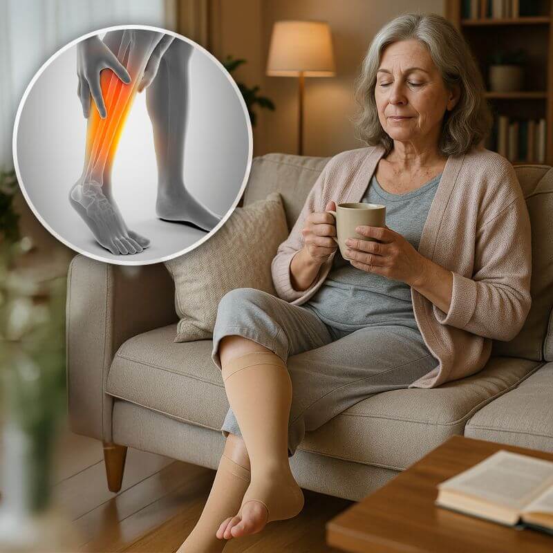 VitalEase kompresjonsstrømper i aksjon