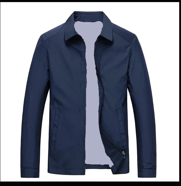 Detalj av overgangsjakke