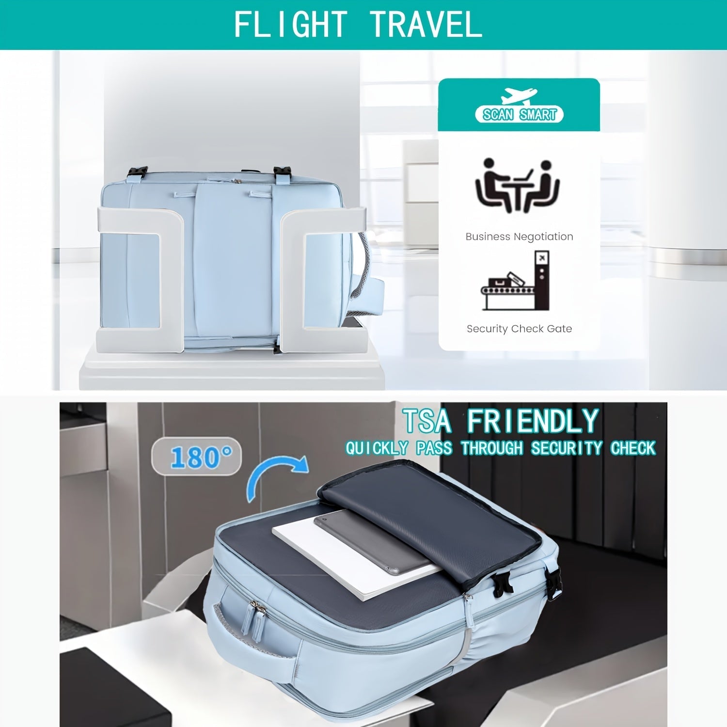 Detaljvisning av reisesekken