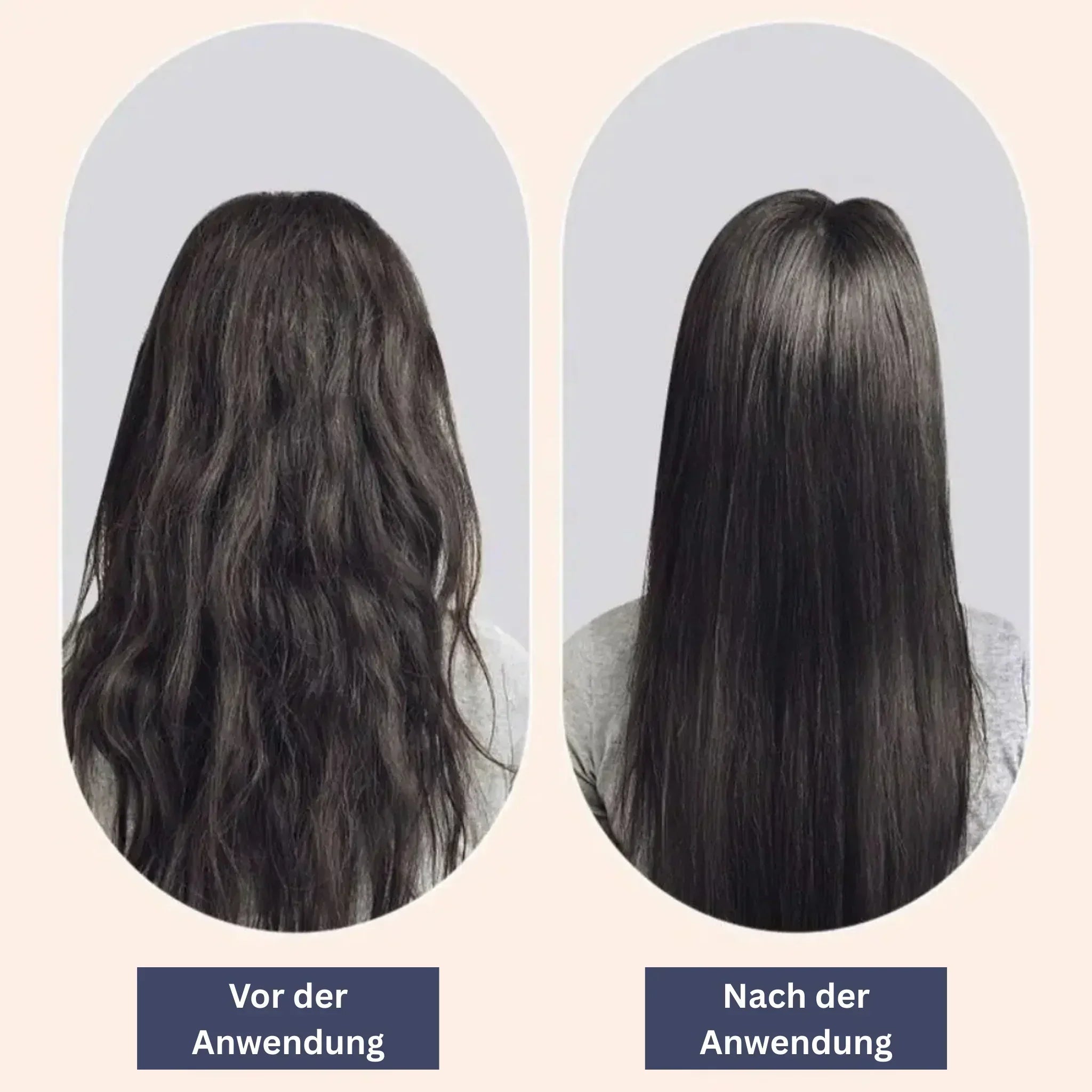 Tragbares, elegantes Styling-Tool in Schwarz und Weiß, ideal für unterwegs; leicht, kompakt und benutzerfreundlich.