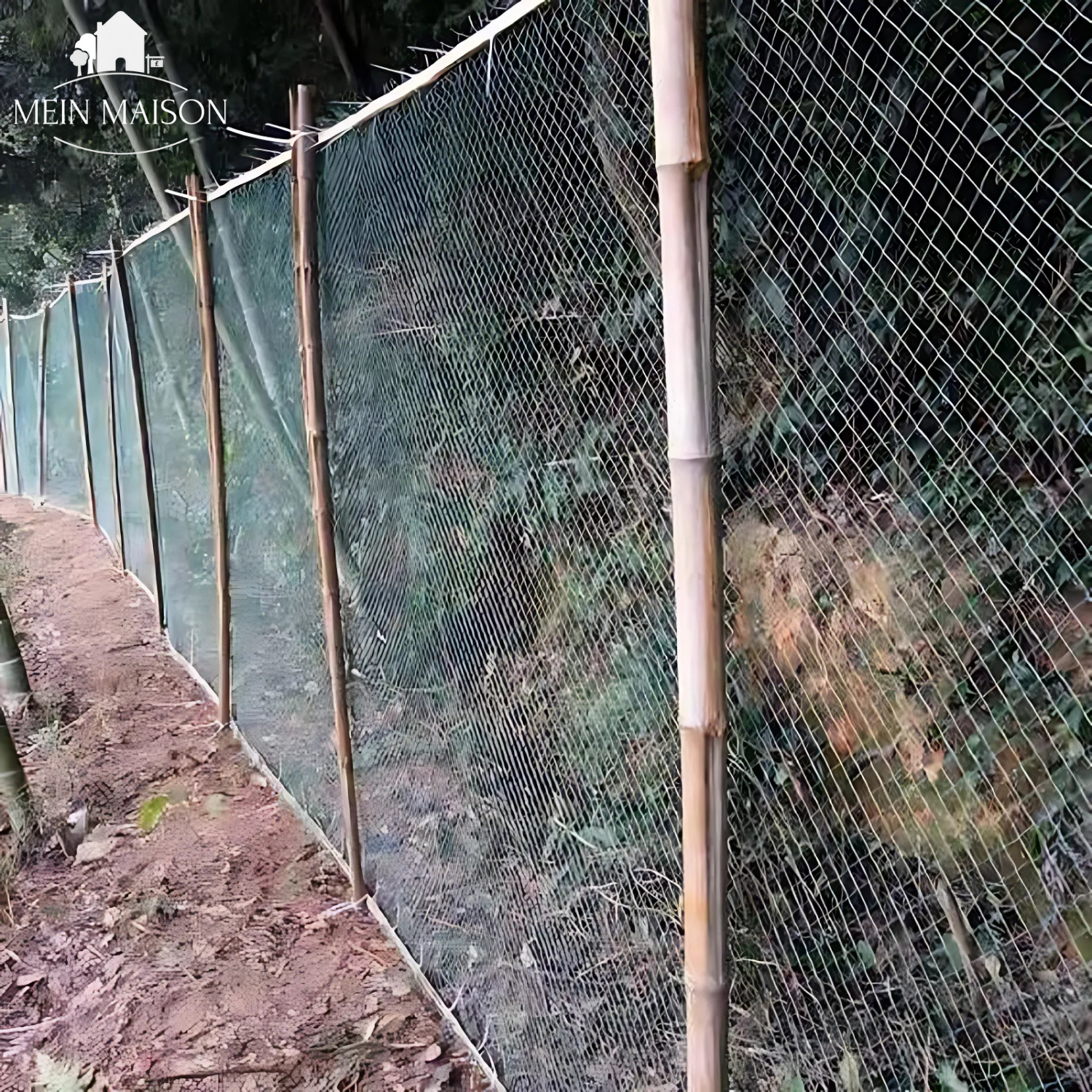 "UV-beständiges, reißfestes Gartennetz für Pflanzenschutz, perfekt für Obstbäume und Beete. Vielseitige Größenanpassung."