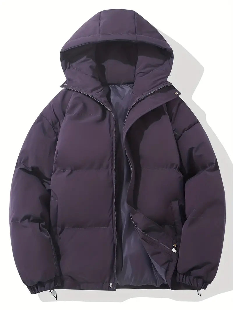 "Wolff Winter Puffer Jacke für Damen, gemütlich, stilvolles Steppmuster, warm und modisch in Beige, Outdoor geeignet."