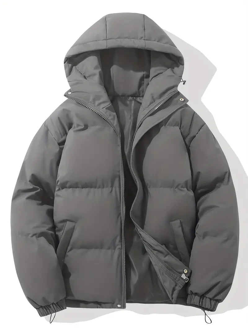 "Wolff Winter Puffer Jacke für Damen, gemütlich, stilvolles Steppmuster, warm und modisch in Beige, Outdoor geeignet."