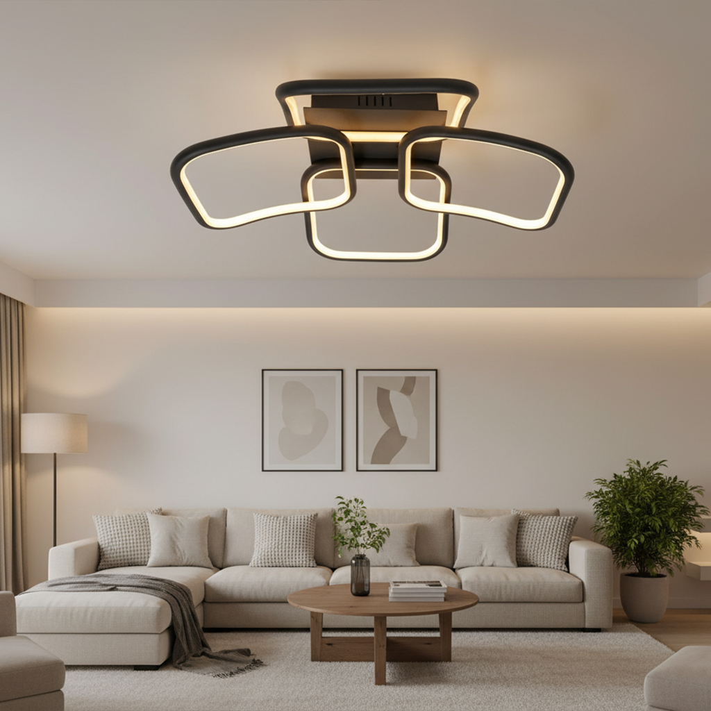 LED-Deckenleuchten – Modern, Geometrisch & Stilvoll