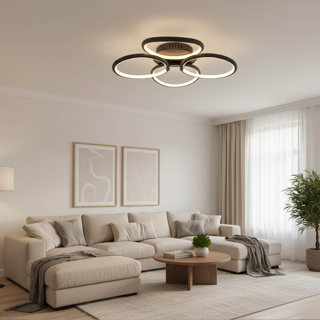 Moderne LED-taklamper – Geometrisk og Stilig