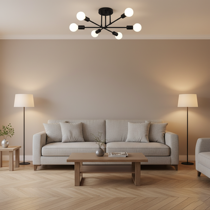 LED-Deckenlampe Glasdesign – Modern & Energieeffizient