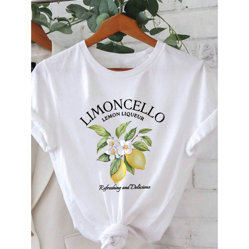 Kvinner T-skjorte med Limoncello-motiv