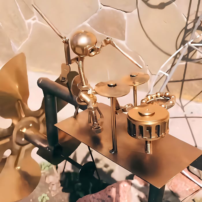 WindRock-dekorasjon i detalj