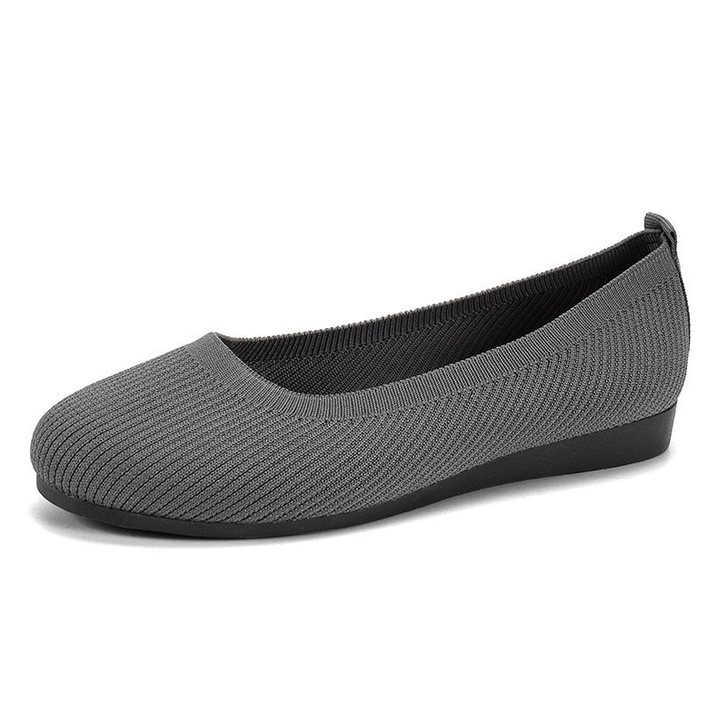 Elegante Damen Ballerinas mit flexiblem Obermaterial und rutschfester Sohle, ideal für Komfort und Stil im Alltag.