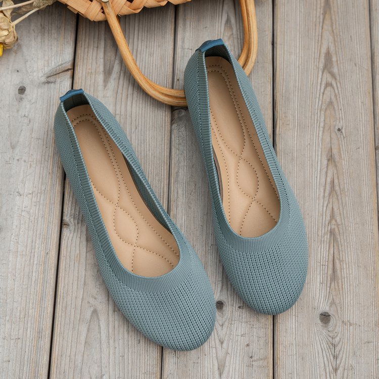 Elegante Damen Ballerinas mit flexiblem Obermaterial und rutschfester Sohle, ideal für Komfort und Stil im Alltag.