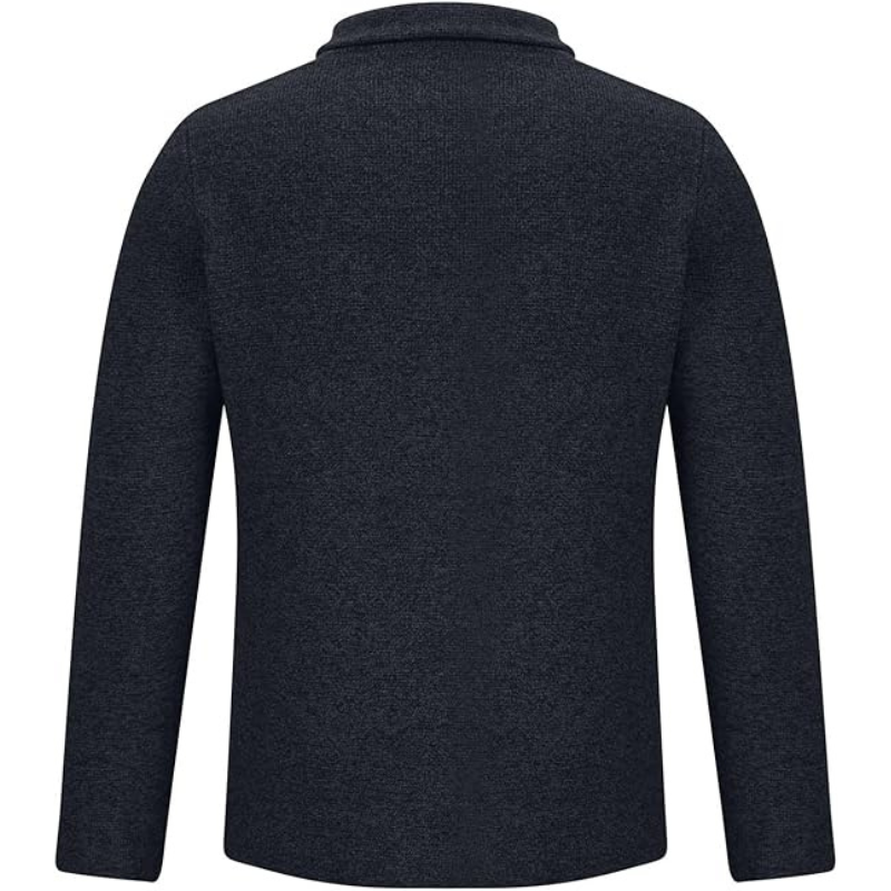 "Eleganter grauer Herrenblazer mit Knopf-Design und schmaler Passform, ideal für Büro und formelle Anlässe."