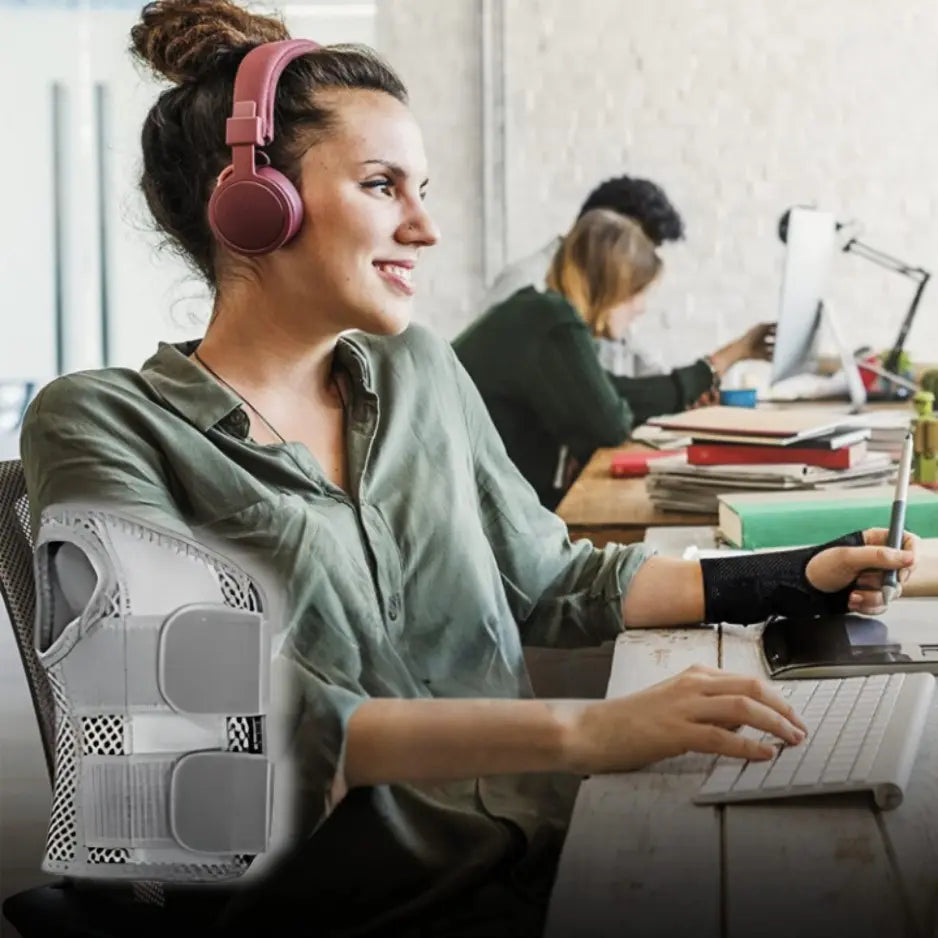 Ergonomische, atmungsaktive Handgelenksschiene für Schmerzlinderung und Stabilität, perfekt für den Alltag.