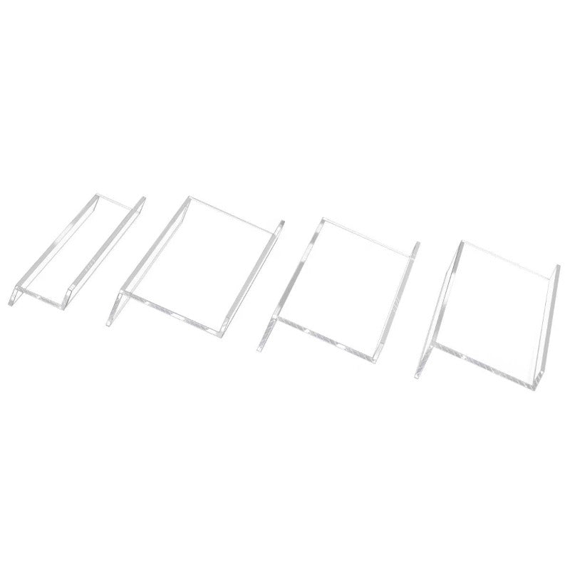 "Klares Acryl-Gewürzregal, flexibler Schubladen-Organizer, elegant, ordnet Gewürze stilvoll in der modernen Küche."