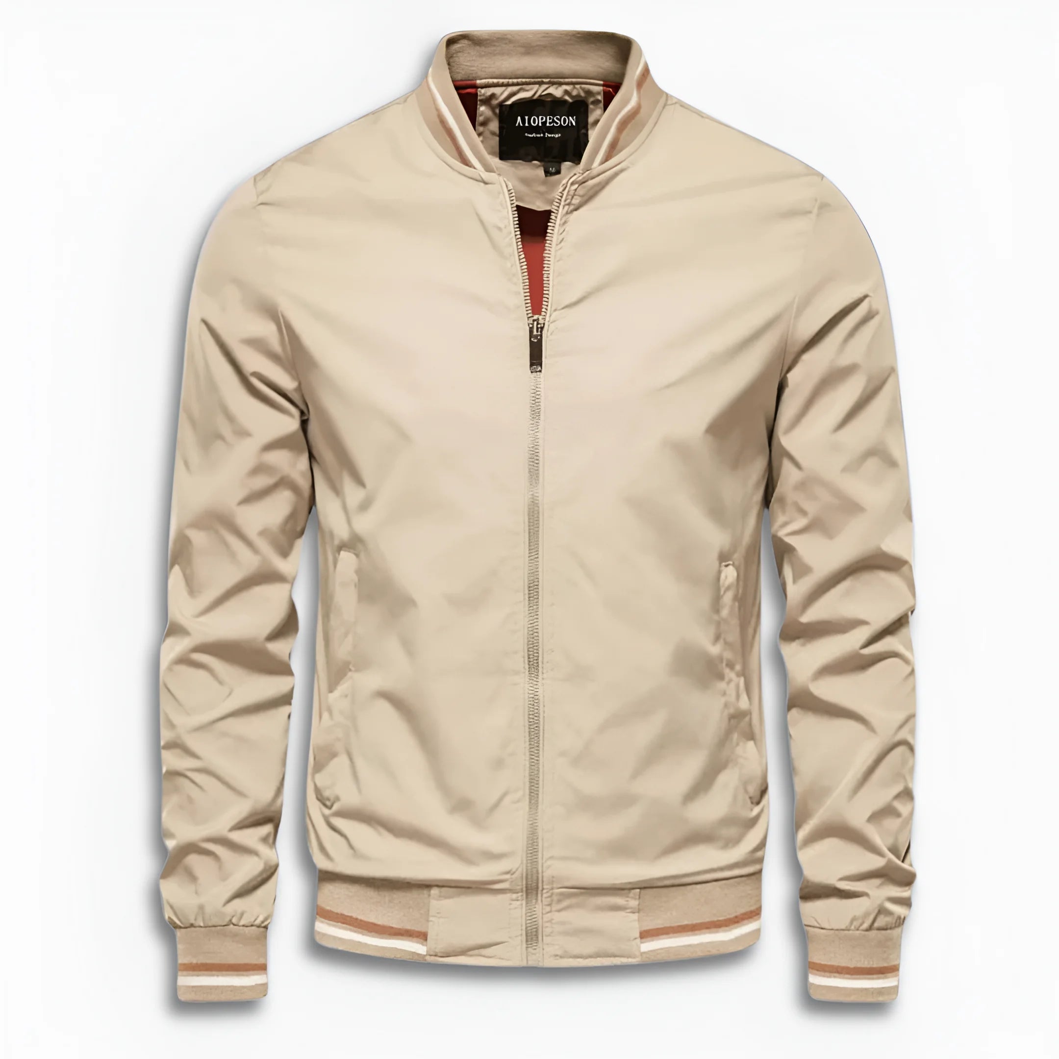 "Lässige Herrenjacke, wasserabweisend, atmungsaktiv, elegante Optik, Vielseitige Farben, Größen S-5XL"