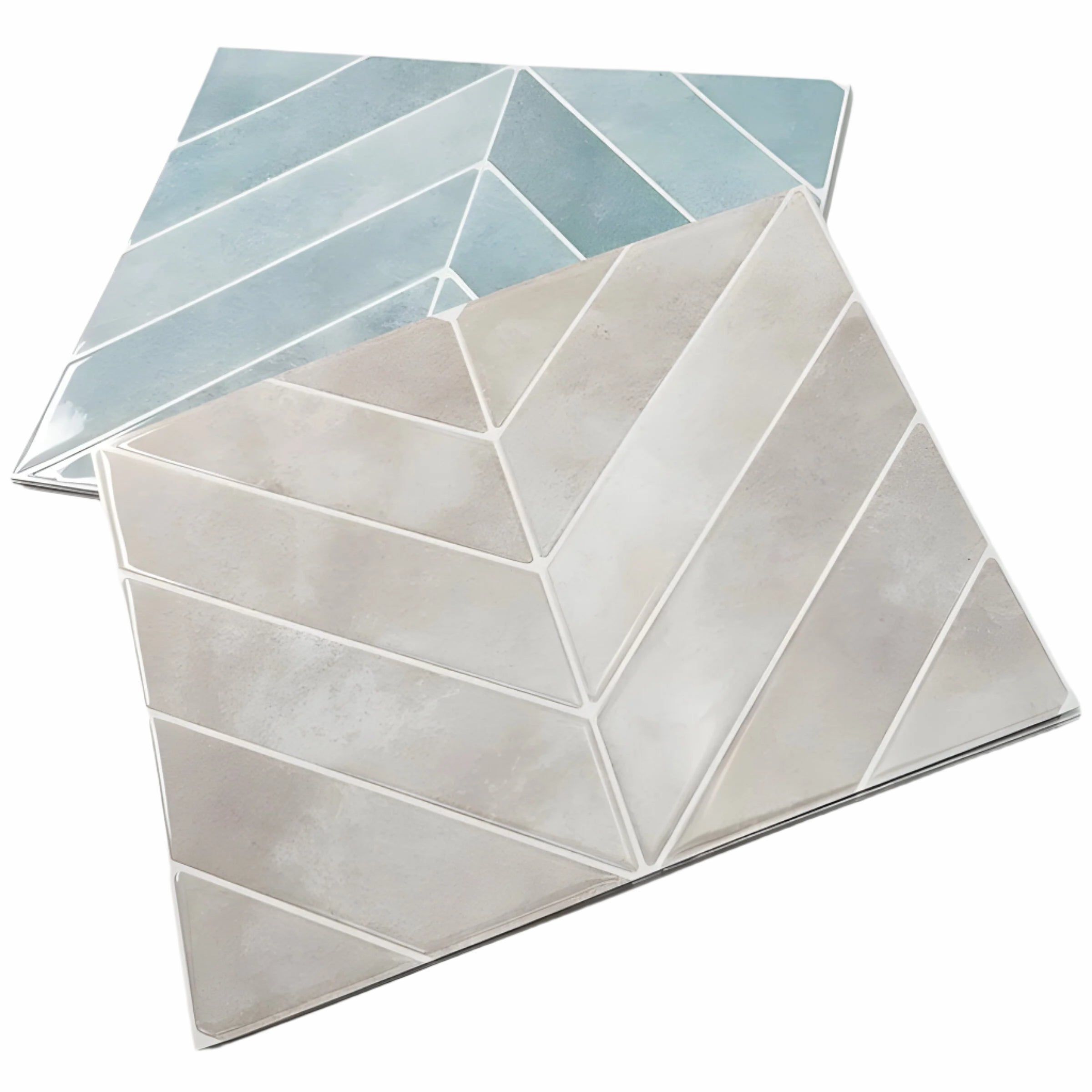 Moderne 3D veggfliser som gir et elegant preg til rommet.