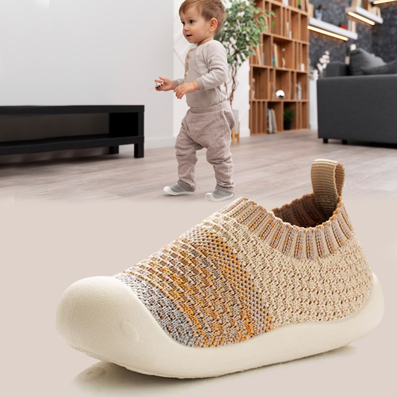"Rutschfeste Babyschuhe für sichere Schritte, atmungsaktives Design, ergonomisch für natürliche Fußentwicklung"