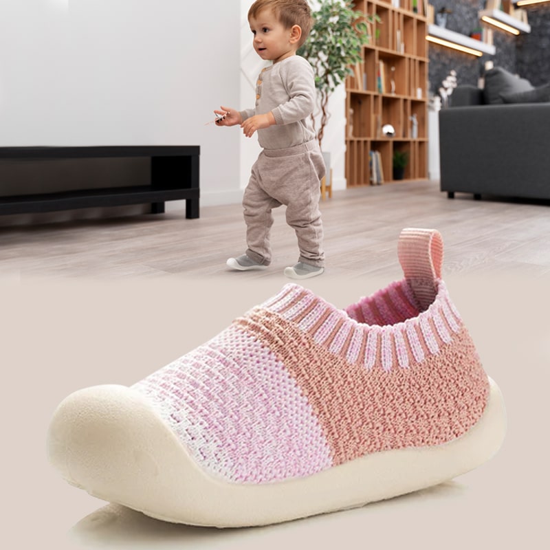 "Rutschfeste Babyschuhe für sichere Schritte, atmungsaktives Design, ergonomisch für natürliche Fußentwicklung"