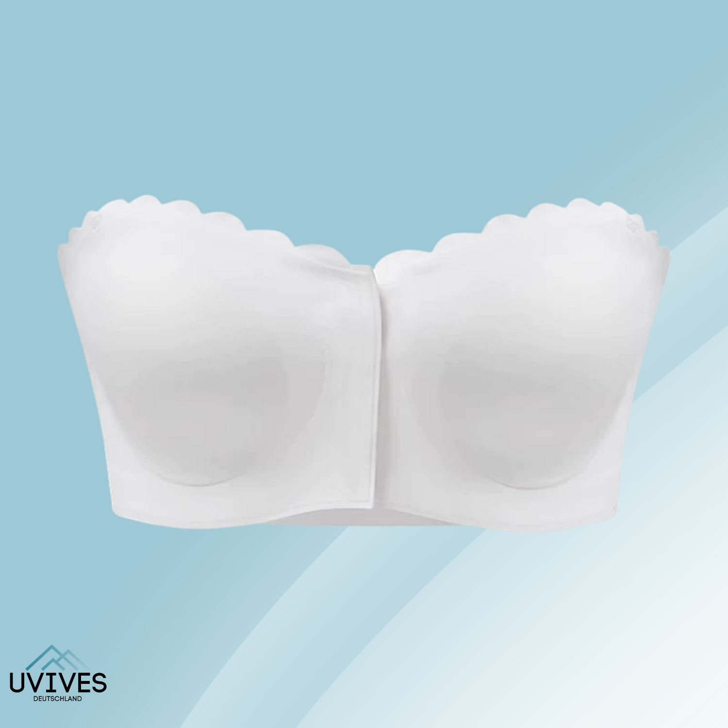 Trägerloser ComfyLift BH, rutschfest, atmungsaktiv, schwarz, ideal für Abendkleider, bietet diskreten Halt und Komfort.