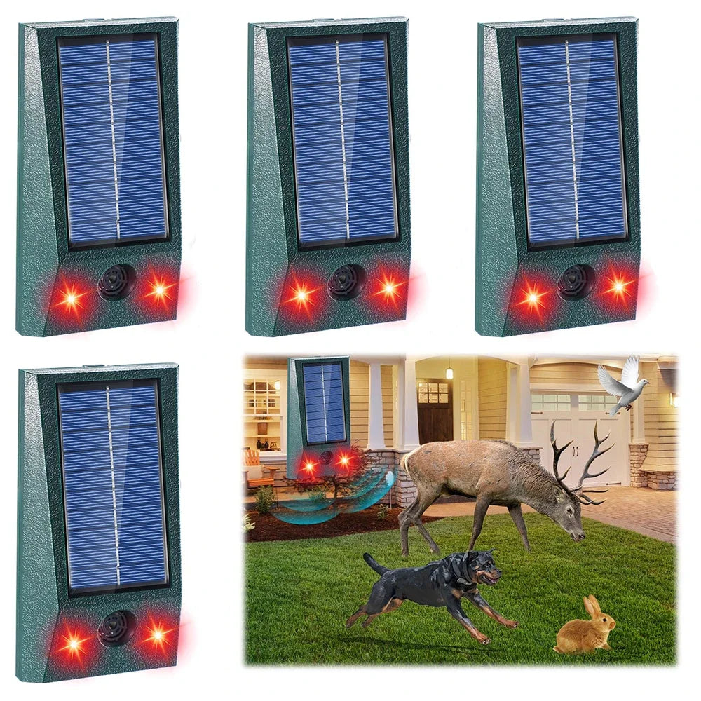 SolarGuardix ultralyd fugleskremsel med solcellepanel