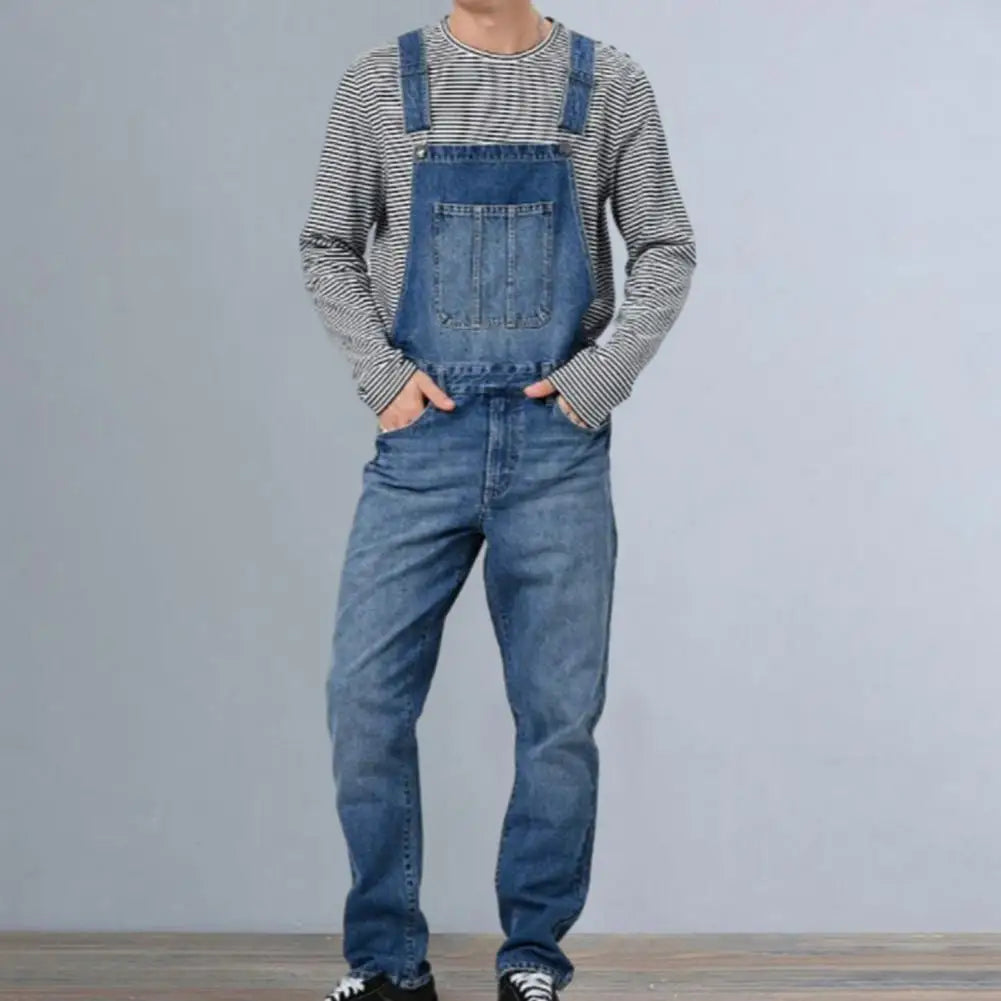 Denim Jumpsuit bakfra