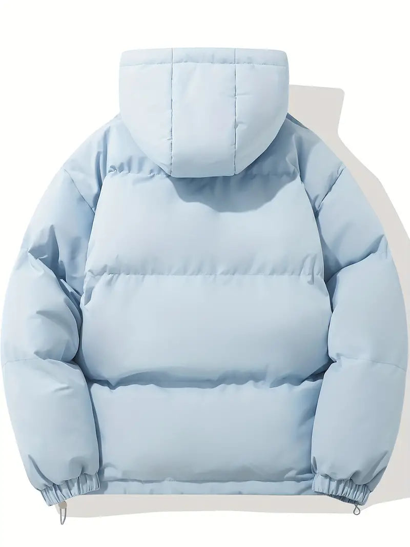 "Wolff Winter Puffer Jacke für Damen, gemütlich, stilvolles Steppmuster, warm und modisch in Beige, Outdoor geeignet."